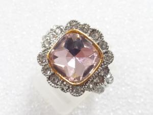 色石　指輪(18.5号)